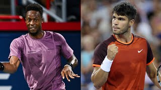 Carlos Alcaraz vs Gael Monfils Cincinnati Masters 2024  Secondround [upl. by Eirene]