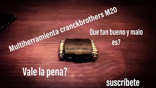 Multiherramienta cranckbrothers m20  Review en español [upl. by Aiekram]