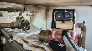 How to remove a central heating pump [upl. by Rather253]