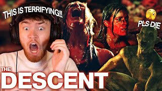 THE DESCENT 2005 is a claustrophobes nightmare  First Time Watching  REACTION [upl. by Gilmore]