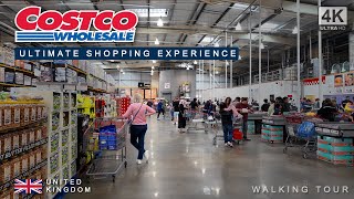 Costco Wholesale Walking Tour 4K  Ultimate Shopping Experience  UK 🇬🇧 [upl. by Lounge]