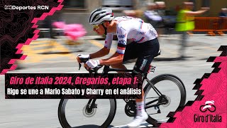 Giro de Italia 2024 Análisis Etapa 7 en Gregarios con Mario Sabato y Juan Charry [upl. by Nekial953]