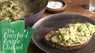 Leeks on Toast recipe [upl. by Eenal]