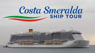 Costa Smeralda Cruise Ship Tour [upl. by Heid757]