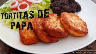 Las mejores tortas de papa  como hacer tortitas de papa fácil y rápido [upl. by Shandie]