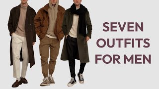 7 Fall Winter Outfits for Men  WIWTW 43 [upl. by Higley]