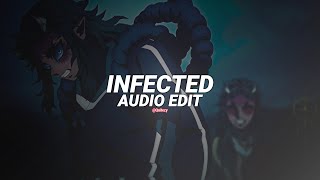 infected slowed  reverb  sickick edit audio [upl. by Agosto61]