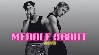 ATEEZ San Mingi  Meddle About AI Cover FMV [upl. by Huei719]