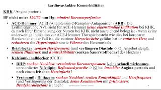 Therapie der Hypertonie 3 differentialtherapeutischer Einsatz der Antihypertonika [upl. by Kurman]