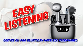 Godyse G11 Pro Bluetooth Wireless Headphones Review [upl. by Lowe892]