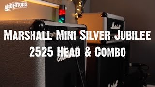 Rabea amp Pete  Marshall Mini Silver Jubilee 2525 Head amp Combo [upl. by Erdnaek]