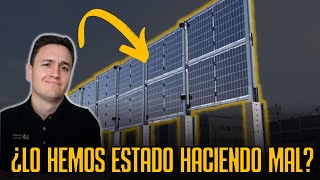 🌞 PLACAS SOLARES VERTICALES BIFACIALES  ¿Mejor que las normales [upl. by Hendren]