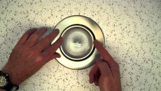 How to install a 5quot recessed gimbal ring trim by Total Recessed Lighting [upl. by Notaes940]