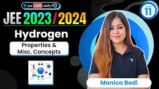 Hydrogen L2  Properties amp Misc Concepts  jee2024 jee2025 jeechemistry monicabedi [upl. by Ofelia971]