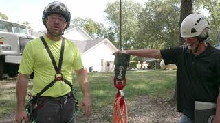 Crane Use in Arboriculture Safety Demonstration [upl. by Moor]