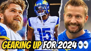 Rams Prepare for 2024 Free Agency Hire Sean Desai Salary Cap Increase amp More [upl. by Onitram831]