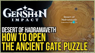 Open The Ancient Gate Genshin Impact [upl. by Jangro542]