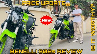 BENELLI 302s Review  Most Hyped Bike In Nepal  New Price Update [upl. by Sami]