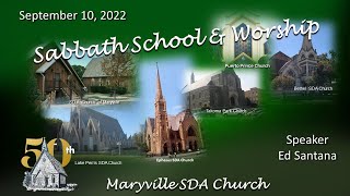 Maryville Seventhday Adventist church services on Sabbath September 10 2022 [upl. by Rich]