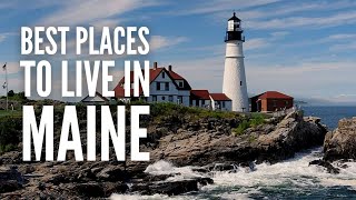 20 Best Places to Live in Maine [upl. by Hathaway990]