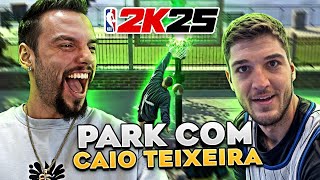 NBA 2K25 com Caio Teixeira e Zaro na PRÉ ESTRÉIA [upl. by Yelnikcm246]