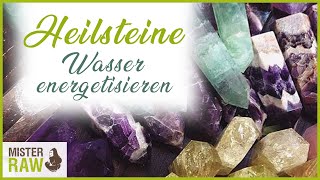 Heilsteine  Die günstigste Methode zur Wasserenergetisierung und Mineralisierung [upl. by Butcher]