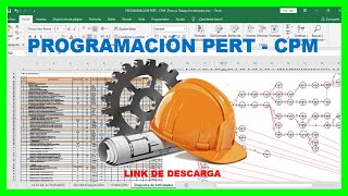 🚀 Programacion PERT  CPM en excel  RUTA CRITICA DESCARGAR [upl. by Romine801]