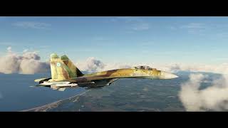 DC Designs Su27 Flanker in MSFS 2020 [upl. by Dyrrej]