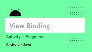 View Binding  Replace findViewById with View Binding android java viewBinding [upl. by Banna]