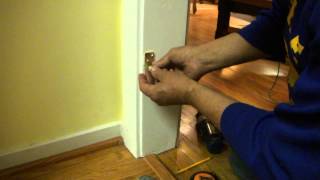 How To Install A Swinging Door [upl. by Aisac]