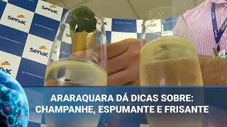 Você sabe a diferença entre champanhe espumante e frisante 26122023 [upl. by Zeiger]