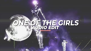 One Of The Girls  The Weeknd JENNIE LilyRose Depp Edit Audio [upl. by Lefty91]