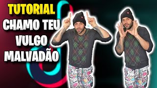 COREOGRAFIA quotCHAMO TEU VULGO MALVADÃO VAI VAI MALVADÃOquot NO TIKTOK TUTORIAL PASSO A PASSO [upl. by Aelanna]