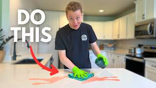 Are You Cleaning Quartz Countertops Wrong [upl. by Purvis]