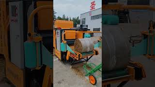 Effortless Silage Packing with the Automatic Baler and Wrapper [upl. by Ahsaetan251]