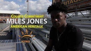 Miles Jones College Commitment Video [upl. by Seafowl516]