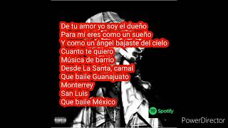 santa fe klan celoso lyrics [upl. by Rodgers]