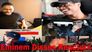 Reactors Reacting to Eminem Chloraseptic remix REACTION COMPILATION [upl. by Ilrac]