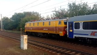 EP09046 quotRodzynquot jako opóźniony 78min IC 81103 Podlasiak do Suwałk Warszawa Rembertów [upl. by Anirbys]