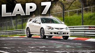 Integra DC5 Lap 7 of the Nurburgring [upl. by Nomit]