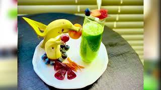 Best Green Smoothiekids approved quick and easy recipe in 5 minutes with all healthy ingredients [upl. by Ycniuq]