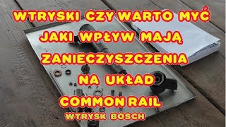 EXPERT CZYSZCZENIE WTRYSKÓW CZY WARTO JAKI WPŁYW MAJĄ ZANIECZYSZCZENIA NA JEGO PRACĘ INJECTOR CLEAN [upl. by Bravin]