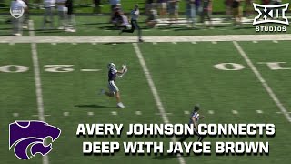 Jayce Brown Beats Defenders for a 55Yard Deep Ball Touchdown [upl. by Phillipp]