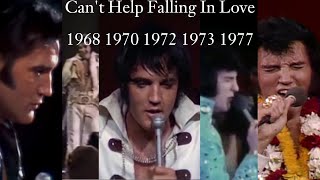 Elvis PresleyCant Help Falling In Love 19681977 [upl. by Nyllaf]