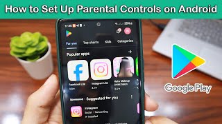 How to Set Up Parental Controls on Android [upl. by Niarbo692]