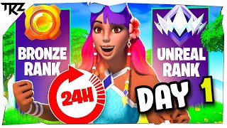 The ULTIMATE Fortnite Unreal Grind  Day 1 [upl. by Crandell]