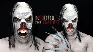 INSIDIOUS Key Face Demon makeup Insidious The Last Key [upl. by Alrich]