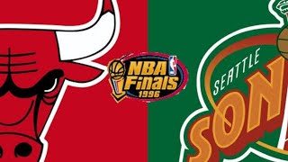 NBA 1996 Finals game 6 [upl. by Artined]