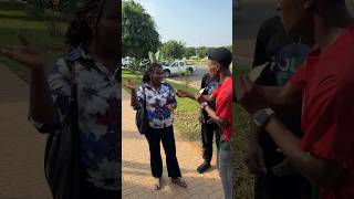 Giving Away Money On Legon Campus Gone Wrong 😑 youtubeshorts shorts [upl. by Arinaid]