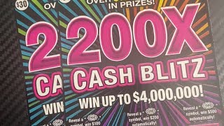 ❎Last 2 200X Cash Blitz from Wawa Machine 3 Matches Found NJ Lottery❎ [upl. by Rooke137]